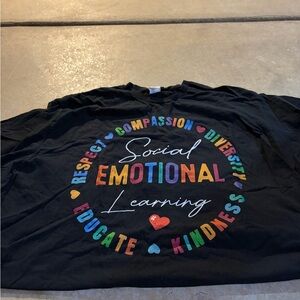 Social Emotional Learning t-Shirt - Black